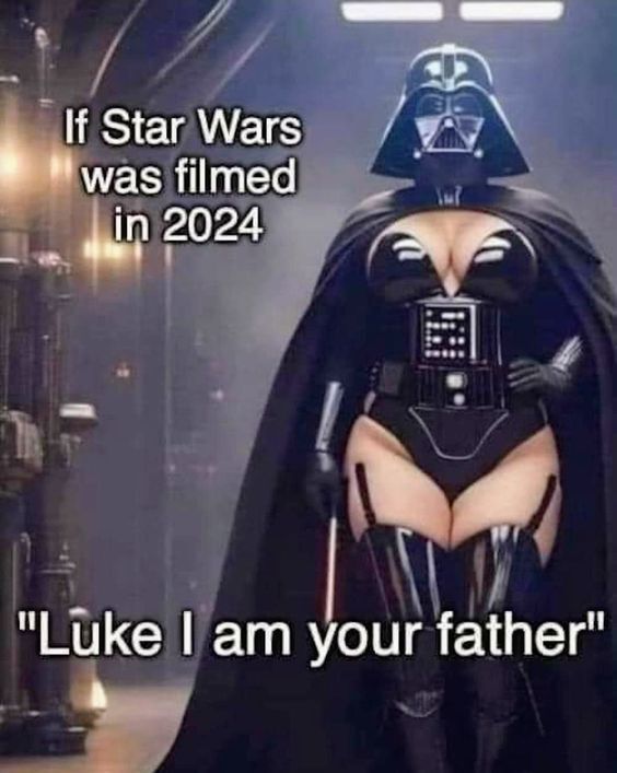 I will not be surprised if this is filmed and there will be 49.5 - NSFW, Boobs, Hardened, Netflix, Picture with text, Walt disney company, Humor, Star Wars, Strange humor