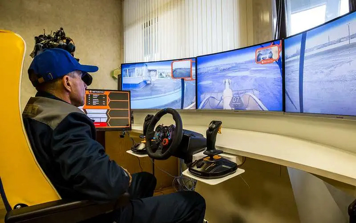 Так выглядит рабочее место оператора.