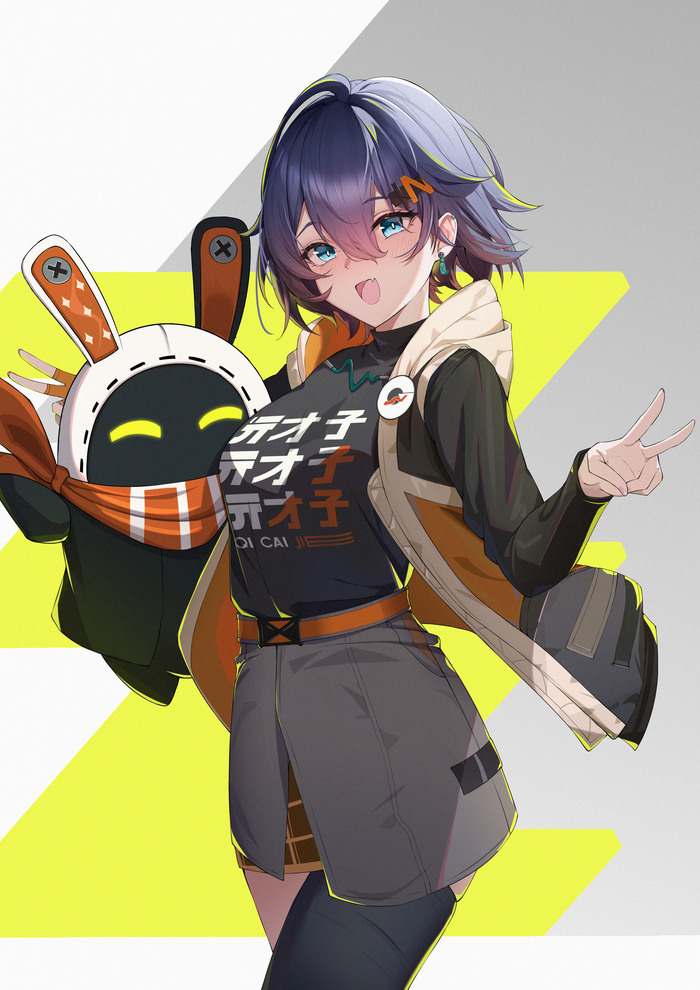 Belle Anime Art, , Zenless Zone Zero, Belle (zzz)
