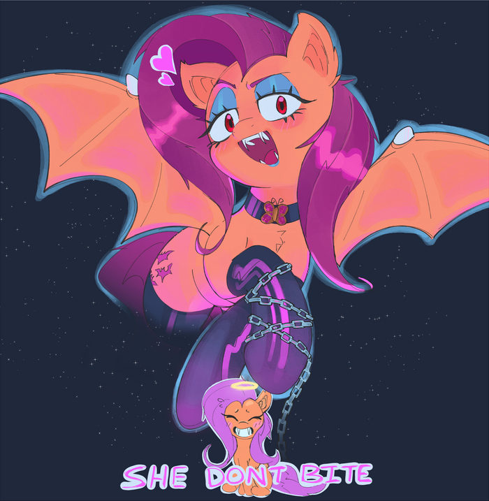    My Little Pony, Ponyart, Fluttershy, Flutterbat, MLP 
