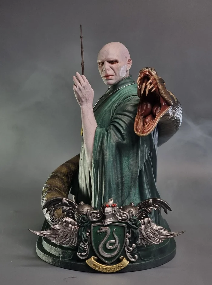 Take a photo, like zaavadil - Harry Potter, Voldemort, Painting miniatures, 3D printer, Painting, Painting, Longpost