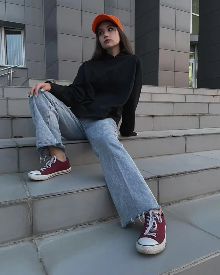 Владислава - Девушки, Кеды, Converse, Фотография