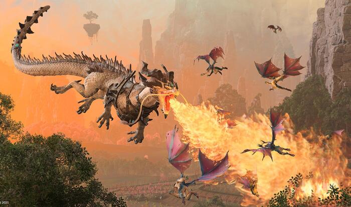 Главный козырь - дракон. Или драконокошкожена.