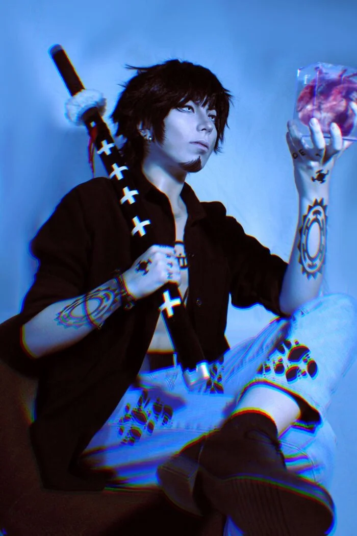 One Piece / Trafalgar D Water Law cosplay / Nitra Green - My, One piece, Trafalgar Law, Cosplay, Cosplayers, Anime, Longpost, The photo