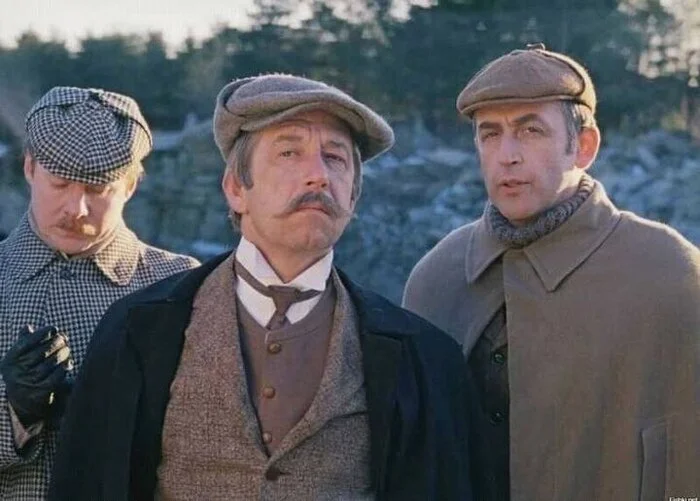 Great movie and great actors! - the USSR, Nostalgia, Youth, Men, Actors and actresses, Soviet actors, The photo, Movies, Telegram (link), Sherlock Holmes