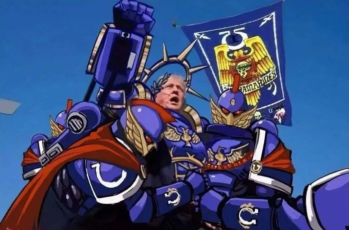 Marneus Calgar after the battle with Abbadon - Warhammer 40k, Donald Trump, Post #11600482, Warhammer, Wh humor, Humor, Adeptus Astartes, Primarchs, Wh Art