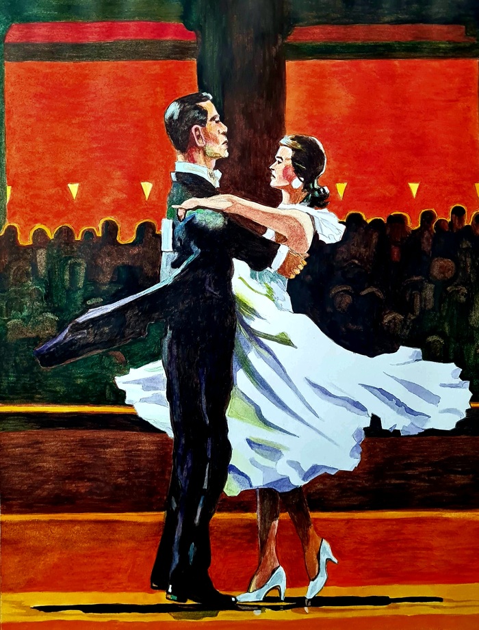 Копия картины Джека Веттриано