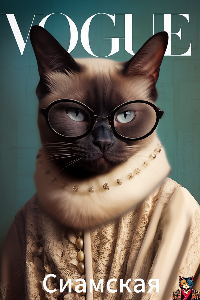 Сиамская Midjourney