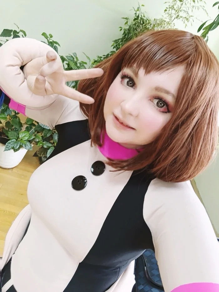 Uraraka Ochako - Моё, Костюм, Фотография, Косплей, Косплееры, Anime Art, Uraraka Ochako, Длиннопост