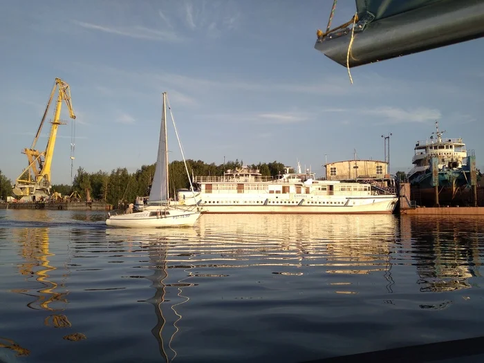 Yachting - My, Yacht, Yacht Club, Rybinsk Reservoir, River, Mologa, Longpost