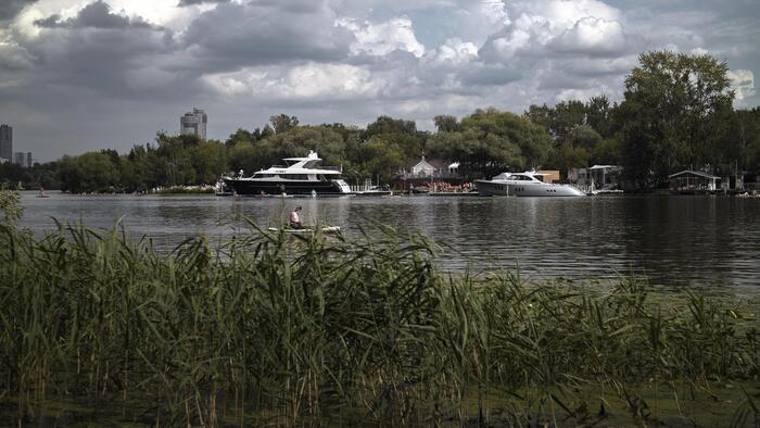 Before the storm - Moscow, Strogino, The photo