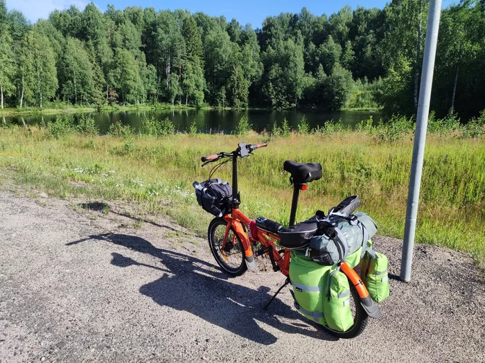 Getting ready to meet bears - My, A bike, Travels, Travel across Russia, The Bears, Longpost