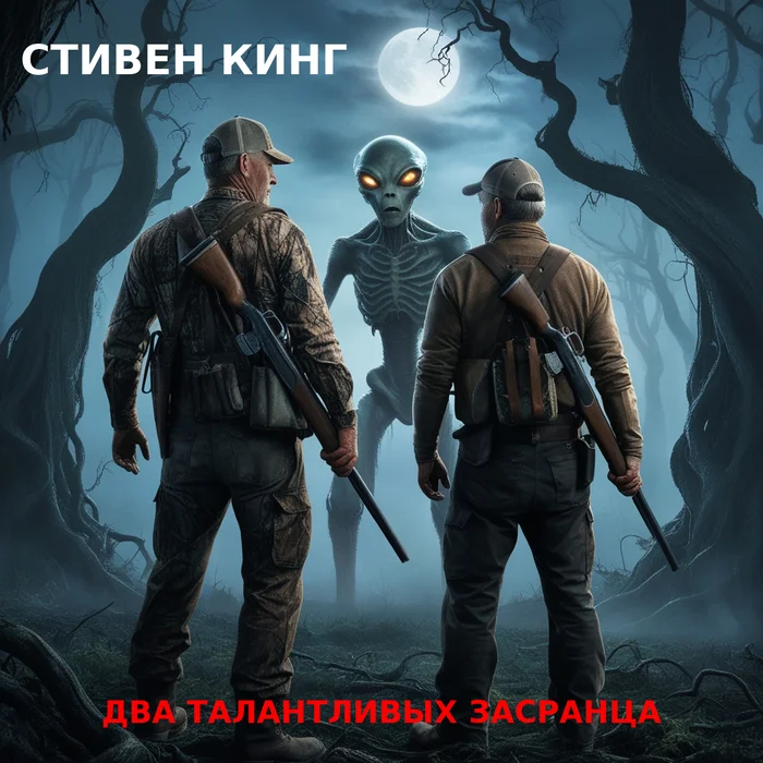 Стивен Кинг, Два талантливых засранца - Моё, Стивен Кинг, Инопланетяне, Творчество, Творческие люди, Писательство, Писатели, Фантастика