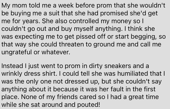 Сама себе поднасрала