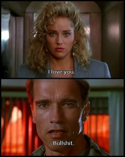 Distant, wonderful years... Then there were fewer lies)) - Remember All (film), Arnold Schwarzenegger, Picture with text