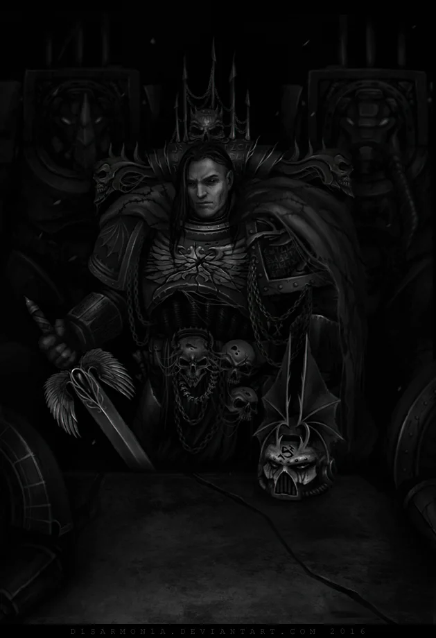 Decimus, new Prophet of the 8th Legion - Warhammer 40k, Warhammer, Night lords, Art, Adeptus Astartes, Chaos space marines, D1sarmon1a