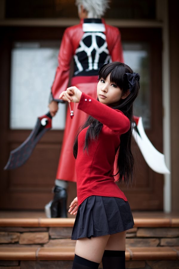 Rin Tohsaka | Fate - Cosplay, Tohsaka rin, Fate, Fate-stay night, Facebook (link), The photo, Longpost