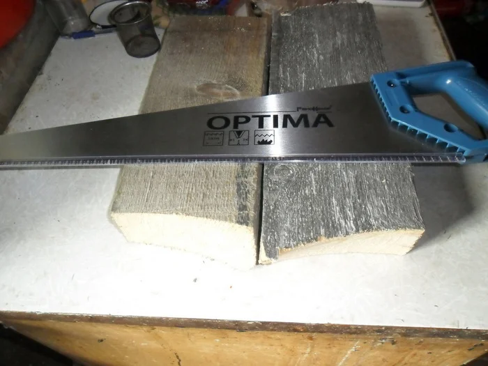 Hacksaw RemoColor Optima 500 - My, Kamchatka, Hacksaw, Firewood