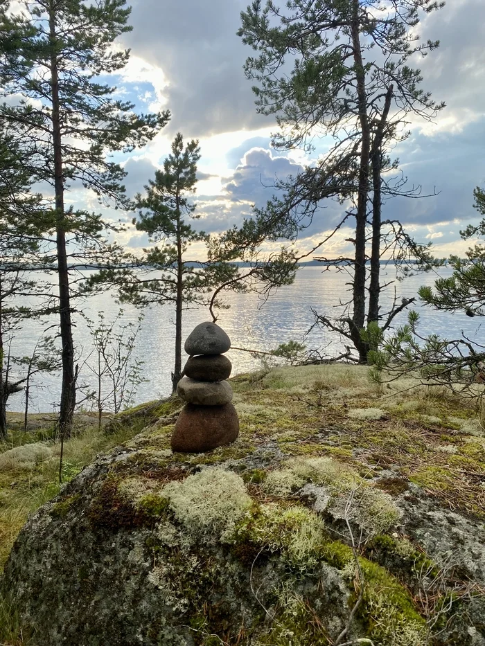 Ладожские шхеры. День, ночь, мхи и камни - Моё, Сплав, Путешествие по России, Карелия, Ладожское озеро, Длиннопост