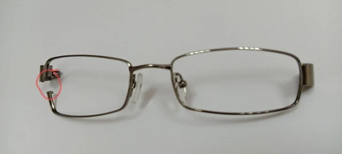 “I just need to screw in a screw”... - My, Glasses, Repair, Longpost