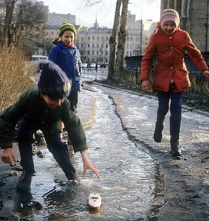 I just want to go back to my childhood - the USSR, Milota, Youth, Youth, Children, Spring, Childhood, The photo, Old photo, Moscow, Telegram (link)