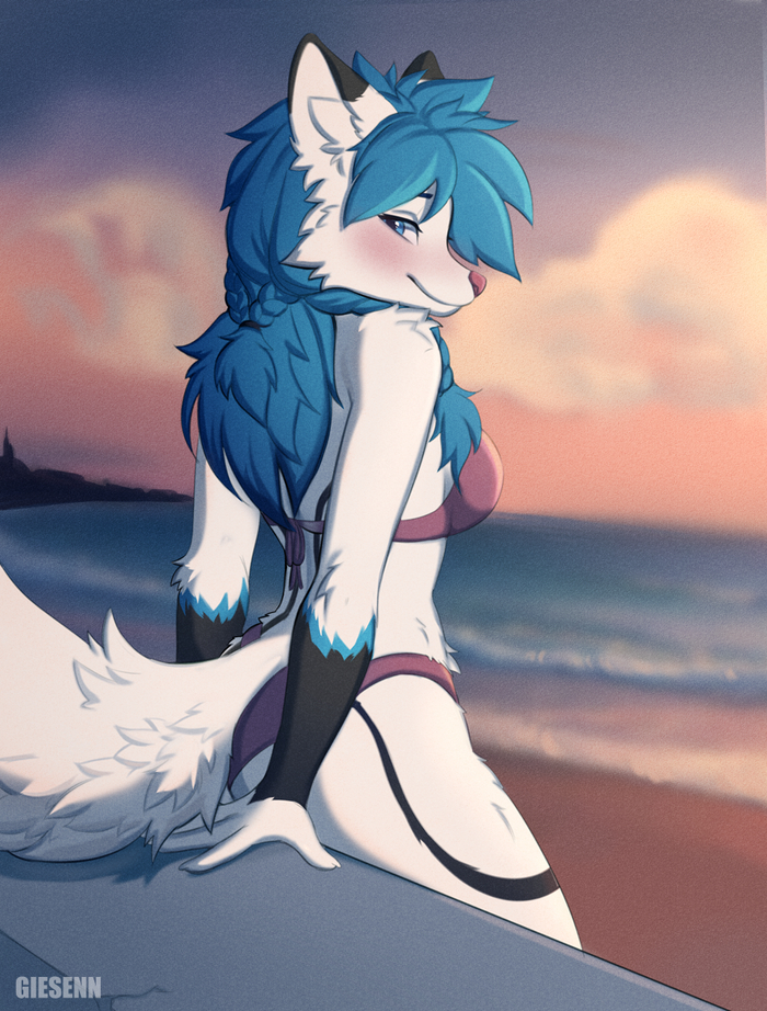 Kayla , , , Furry Canine, Giesenn