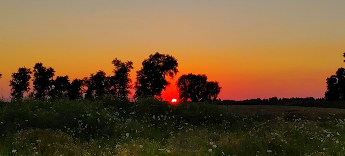 Летний закат