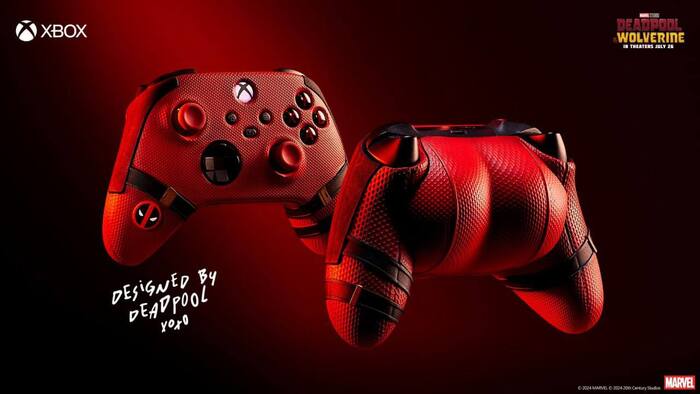 Xbox introduced a limited-edition gamepad with Deadpool's ass - Xbox, Deadpool, Wolverine (X-Men), Game console, Rarity, Microsoft, Movies, Premiere, Controller