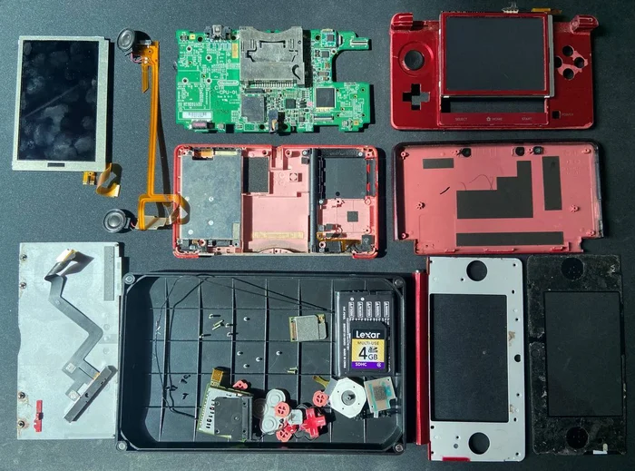 Finally bought a really shaky console. Trying to fix my Nintendo 3DS - My, Breaking, Repair of equipment, Retro, Retro Games, Consoles, Retro Console, Nintendo 3DS, Repair, Nintendo, Longpost