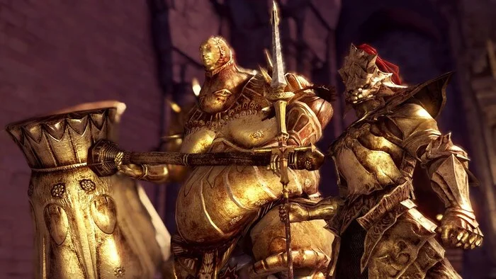 Ornstein and Smough - My, Games, Computer games, Xbox, Playstation, Computer, Dark souls, Dark souls 3, Dark souls 2, Video game, Bosses in games, Steam, Longpost