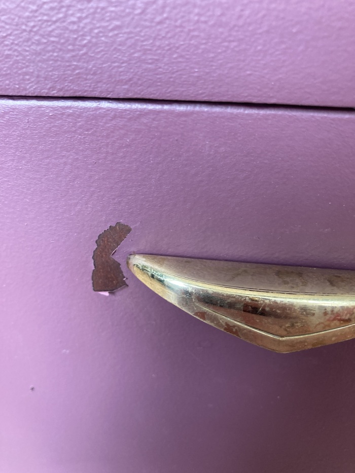 Начало нового этапа перекраски.