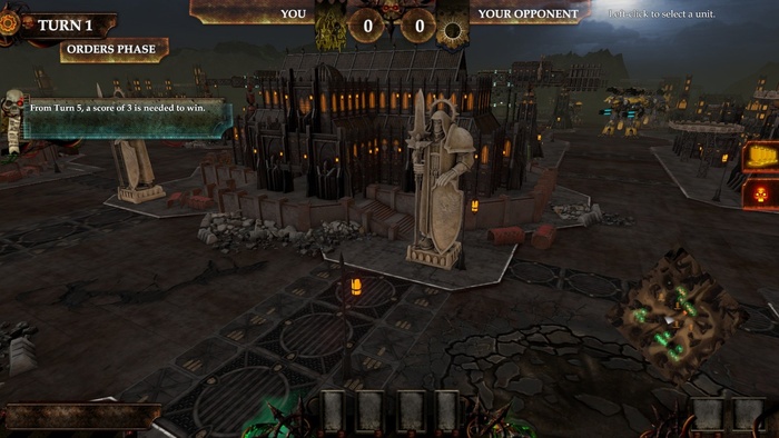 Вторая карта хотя б чуть-чуть отсылает к Warhammer