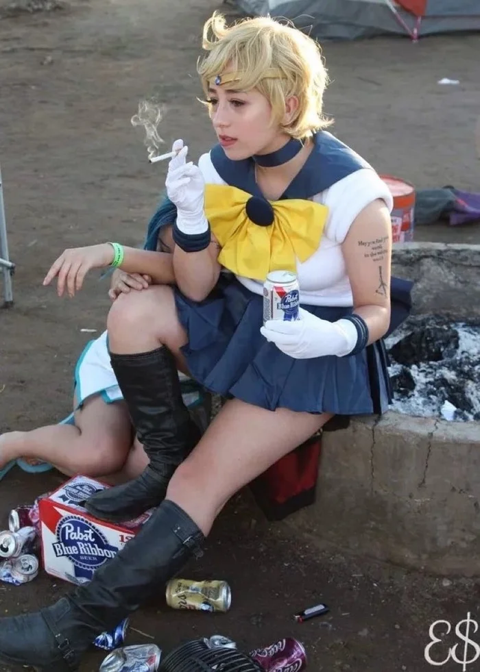 Prepare UrANUS, cosplayer! - Cosplay, Sailor Moon, Art, Europe, USA, Russia, the USSR, Asia, Japan, Black humor, Girls, Sociology, Migrants, Sailor Uranus, Italy, Greece, Psychology, Women, Humor, Anime, Longpost