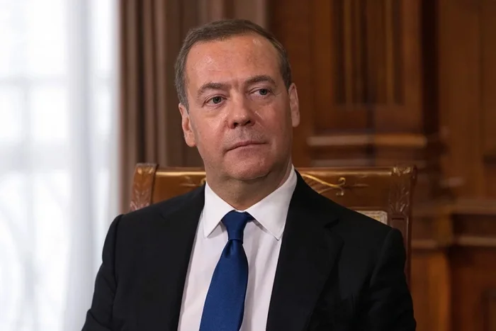 “The order of the West is a scam.” Medvedev gave an exclusive interview to AiF - Politics, Media and press, news, Dmitry Medvedev, Arguments and Facts, GIF, Longpost