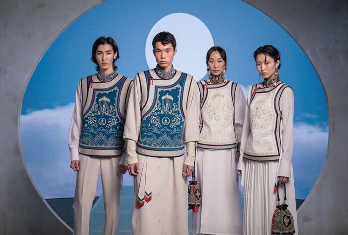 Olympic uniform of the Mongolia team for the 2024 Olympics in Paris - Sport, Mongolia, Fashion, Longpost, Style, Olympic Games, beauty