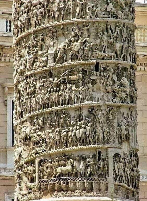 Column of Marcus Aurelius - Ancient Rome, History (science), Architecture, Colonnade