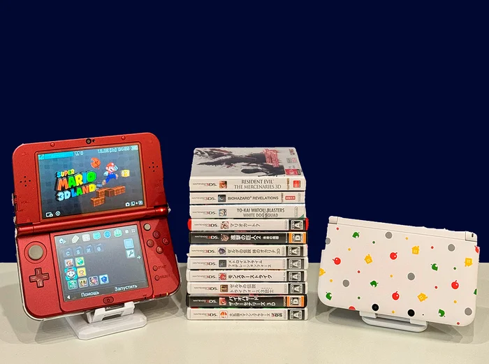 Ностальгия без границ: Nintendo 3DS из моей коллекции - Моё, Nintendo, Ретро, Игры, Nintendo 3DS, Ретро-Игры, The Legend of Zelda, Марио, Super Mario, Pokemon Moon, Длиннопост