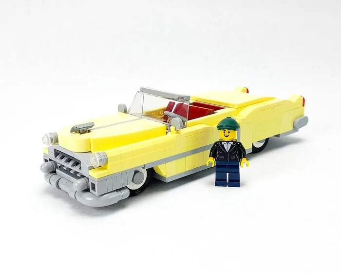 Lego MOC - Cadillac Eldorado 1953 - Collecting, Lego, Modeling, Constructor, Longpost, Collection, Assembly, Scale model