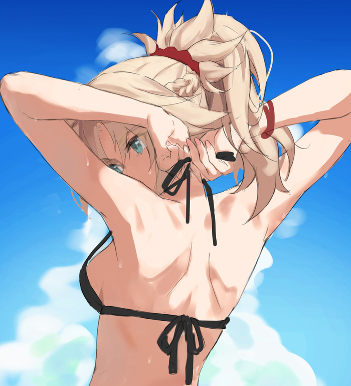 Mordred , Anime Art, Fate Grand Order, Fate Apocrypha, Tonee, Mordred