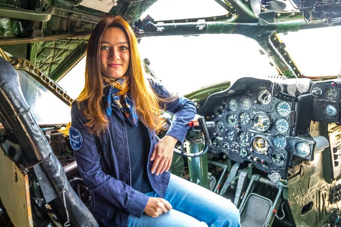 The girl is restoring the plane and you have the opportunity to help her - My, Aviation, Airplane, Technics, Made in USSR, Longpost