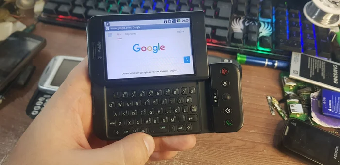 Самый первый Android-смартфон в мире: каким был HTC Dream? Пишем приложения для Android 1.0 в 2024 - Моё, Опрос, Покупка, Android, Смартфон, Гаджеты, Китай, Htc, Разработка, Программирование, Java, Ретроспектива, Диковинки, Ништяки, Моддинг, Видео, Без звука, Длиннопост