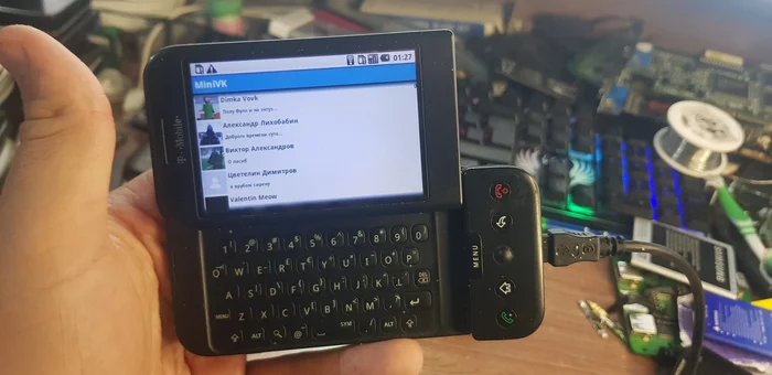 Самый первый Android-смартфон в мире: каким был HTC Dream? Пишем приложения для Android 1.0 в 2024 - Моё, Опрос, Покупка, Android, Смартфон, Гаджеты, Китай, Htc, Разработка, Программирование, Java, Ретроспектива, Диковинки, Ништяки, Моддинг, Видео, Без звука, Длиннопост