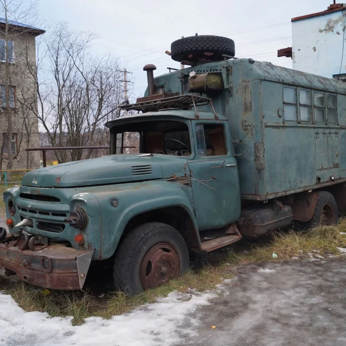 Abandoned ZIL-130, Shongui village, Murmansk region - Abandoned, Travels, ZIL-130, Made in USSR, Murmansk region, The photo