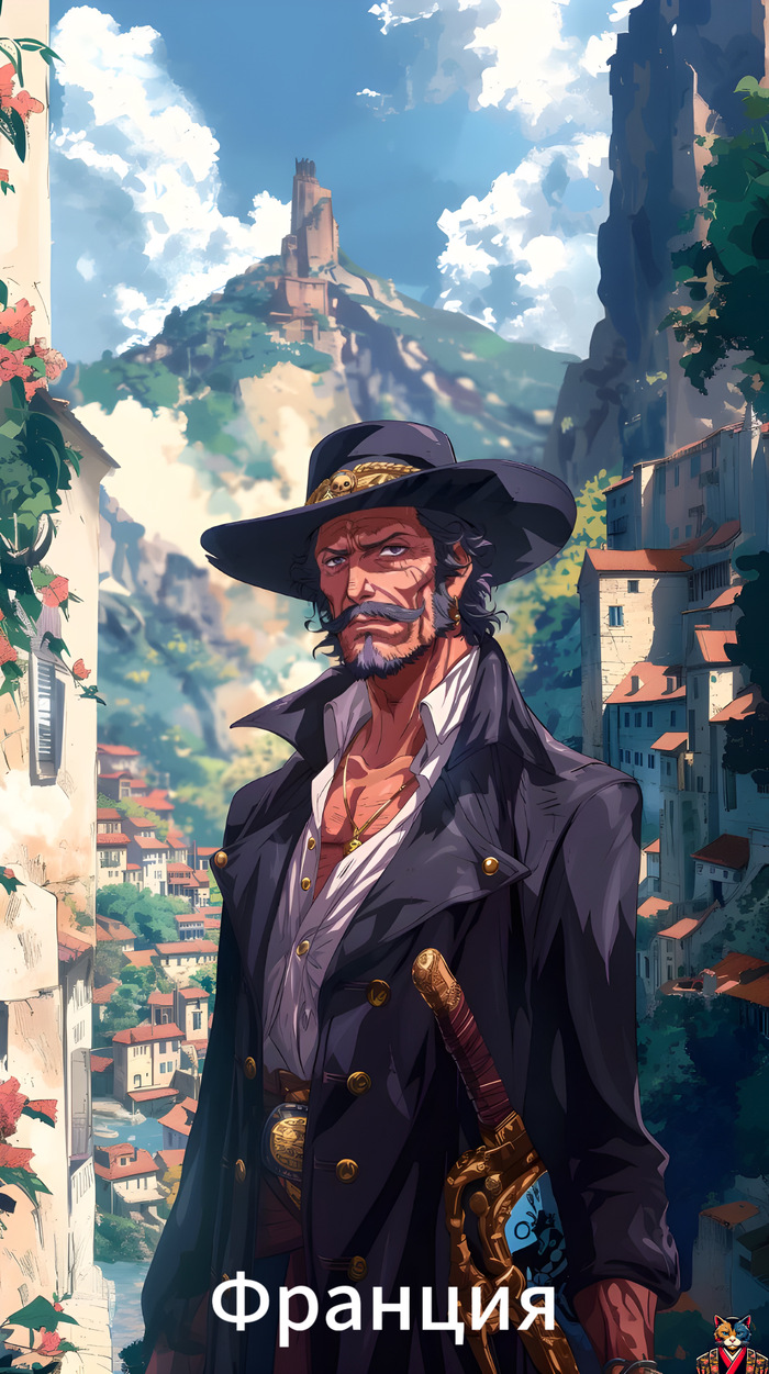 Франция Midjourney