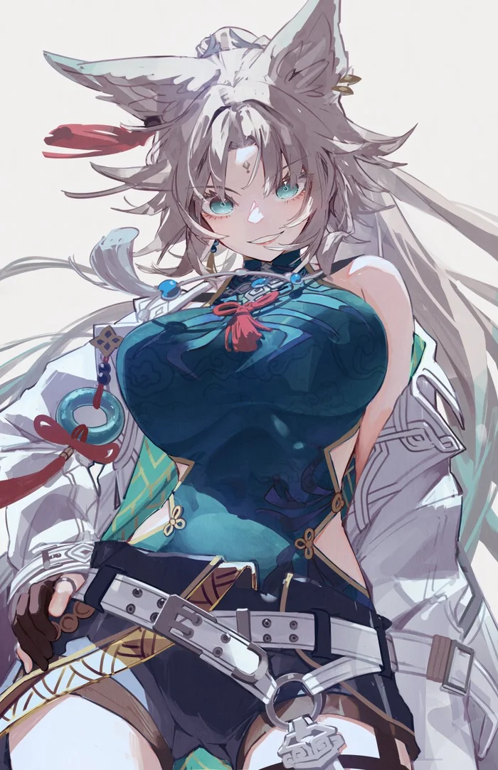 Feixiao - Honkai: Star Rail, Feixiao (Honkai: Star Rail), Арт, Девушки, Игры, Anime Art, Аниме, Animal Ears