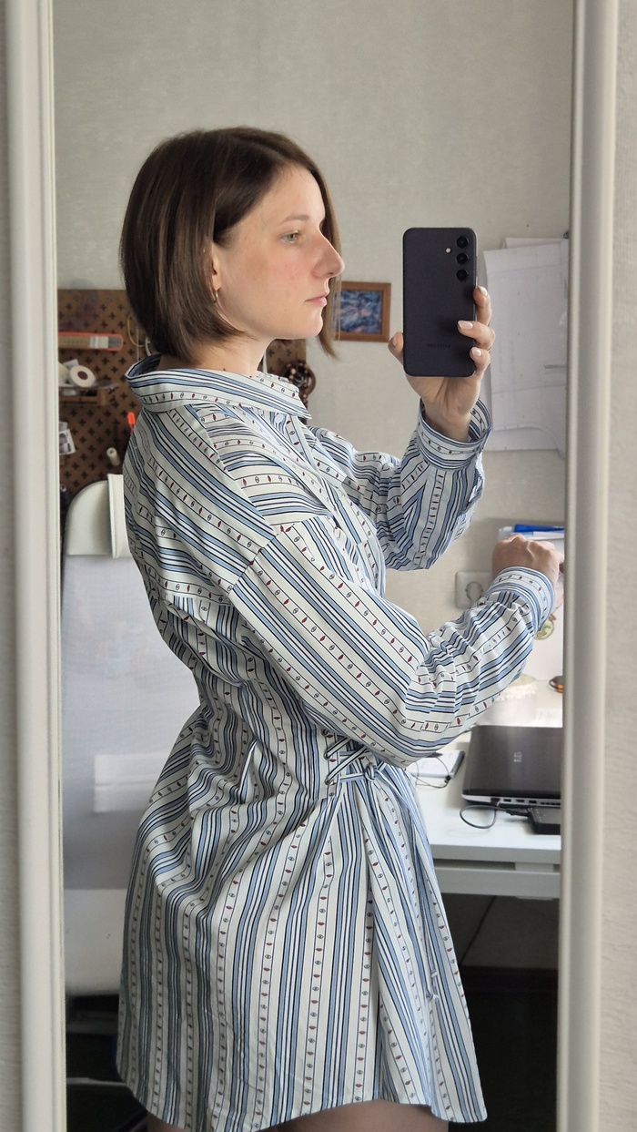 Платье-рубашка-корсаж Шитье, Своими руками, Платье, Длиннопост, Рукоделие без процесса