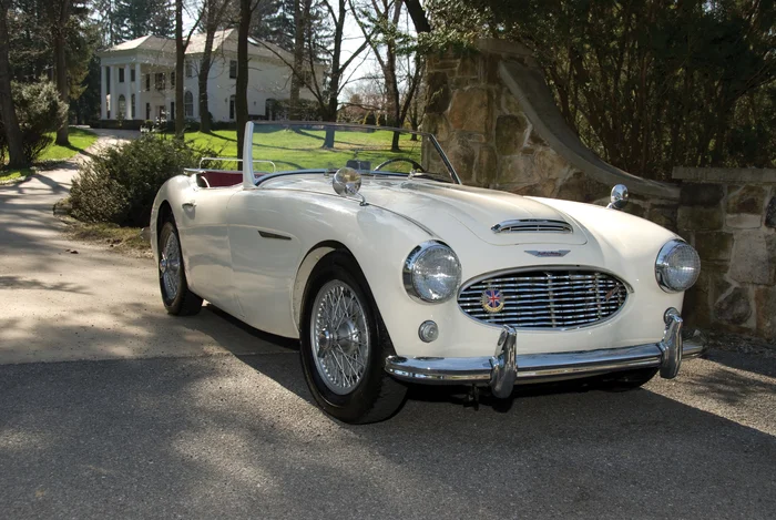 Austin-Healey 100 BN4 Roadster - Retro car, Car history, 1957, Austin-Healey 100, Roadster