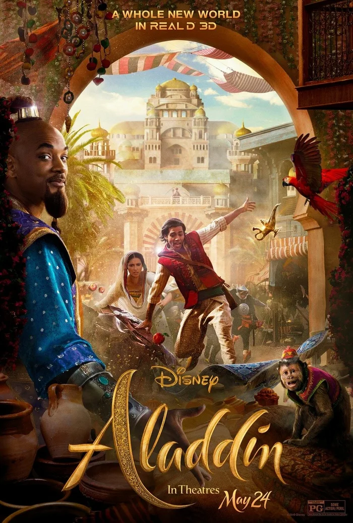 A few words about Aladdin Part 2: The Movie - My, Spoiler, Review, Movie review, Aladdin, Overview, Screen adaptation, Essay, Movies, Longpost