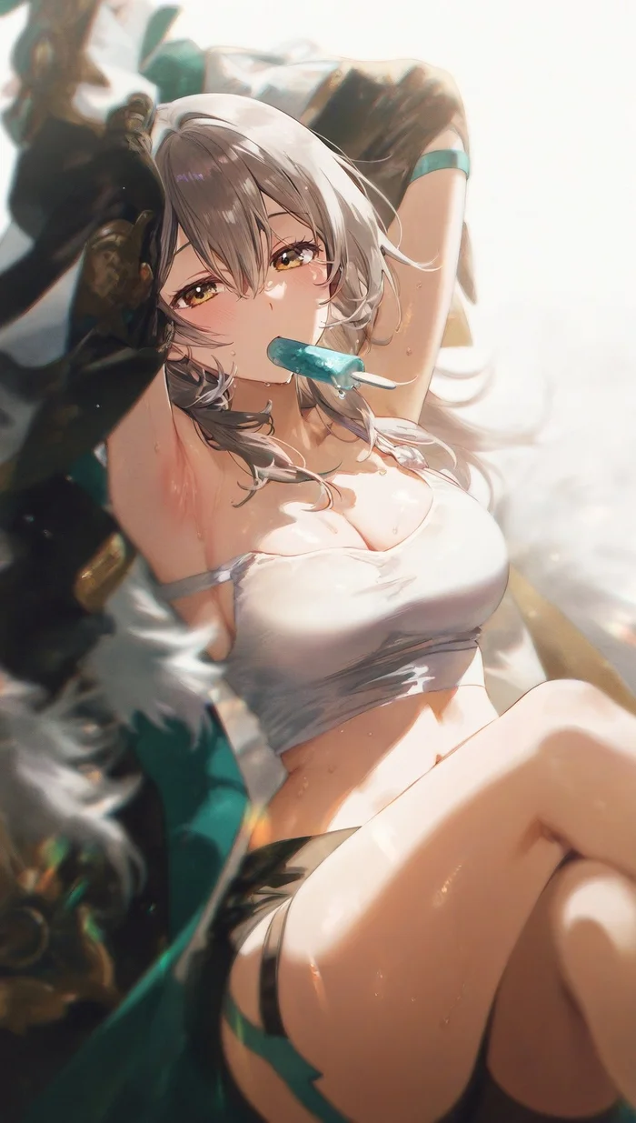 Stelle - Honkai: Star Rail, Stelle (Honkai: Star Rail), Art, Girls, Games, Anime art, Anime, Monthmio