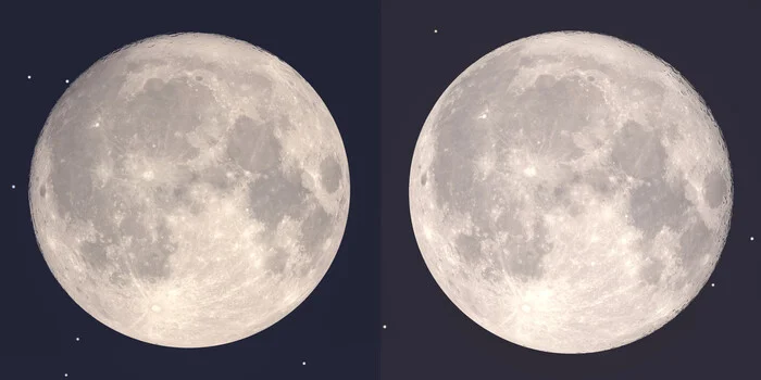 Two nights of the full moon: July 20/21 and July 21/22, 2024 - My, Astronomy, moon, Full moon, Planet, Perseids, Longpost